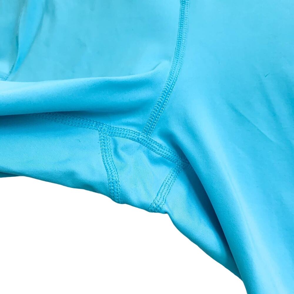 Zyia Athletic Stretch Turquoise Legging in Turquoise Blue Size 4 - Picture 8 of 12